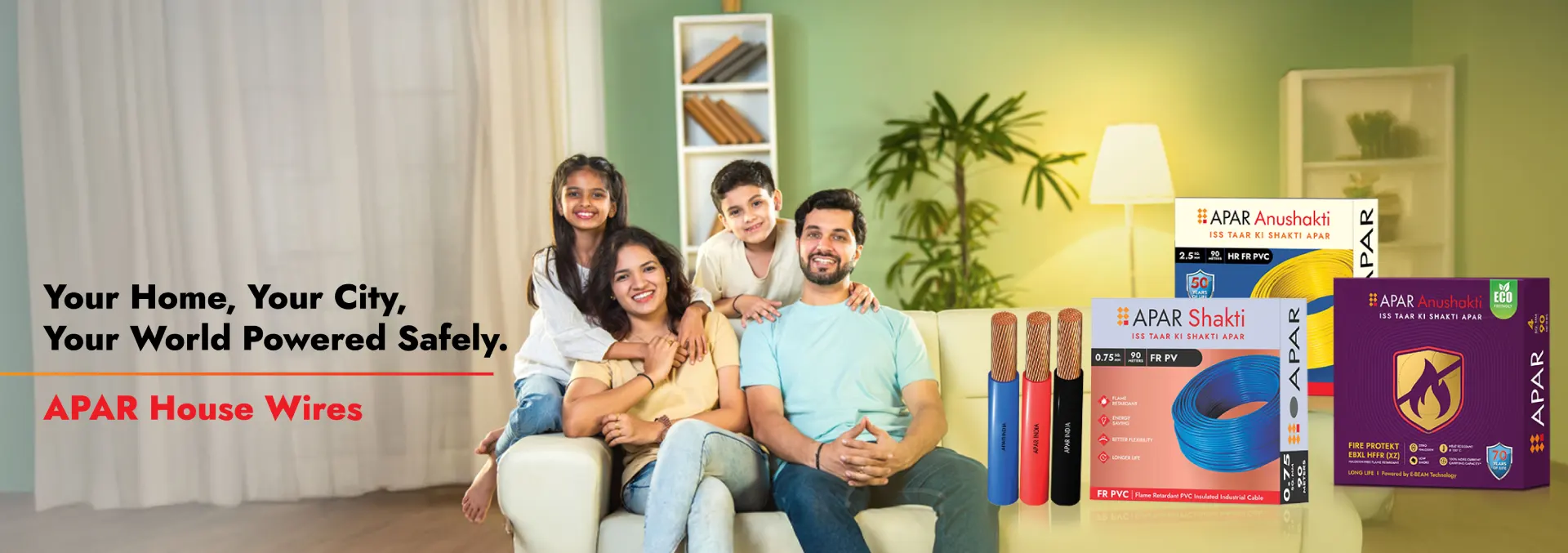 APAR Anushakti Wires - House wires manufacturer in India